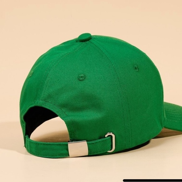Unisex Green Embroidered California Baseball Cap - Picture 6 of 9